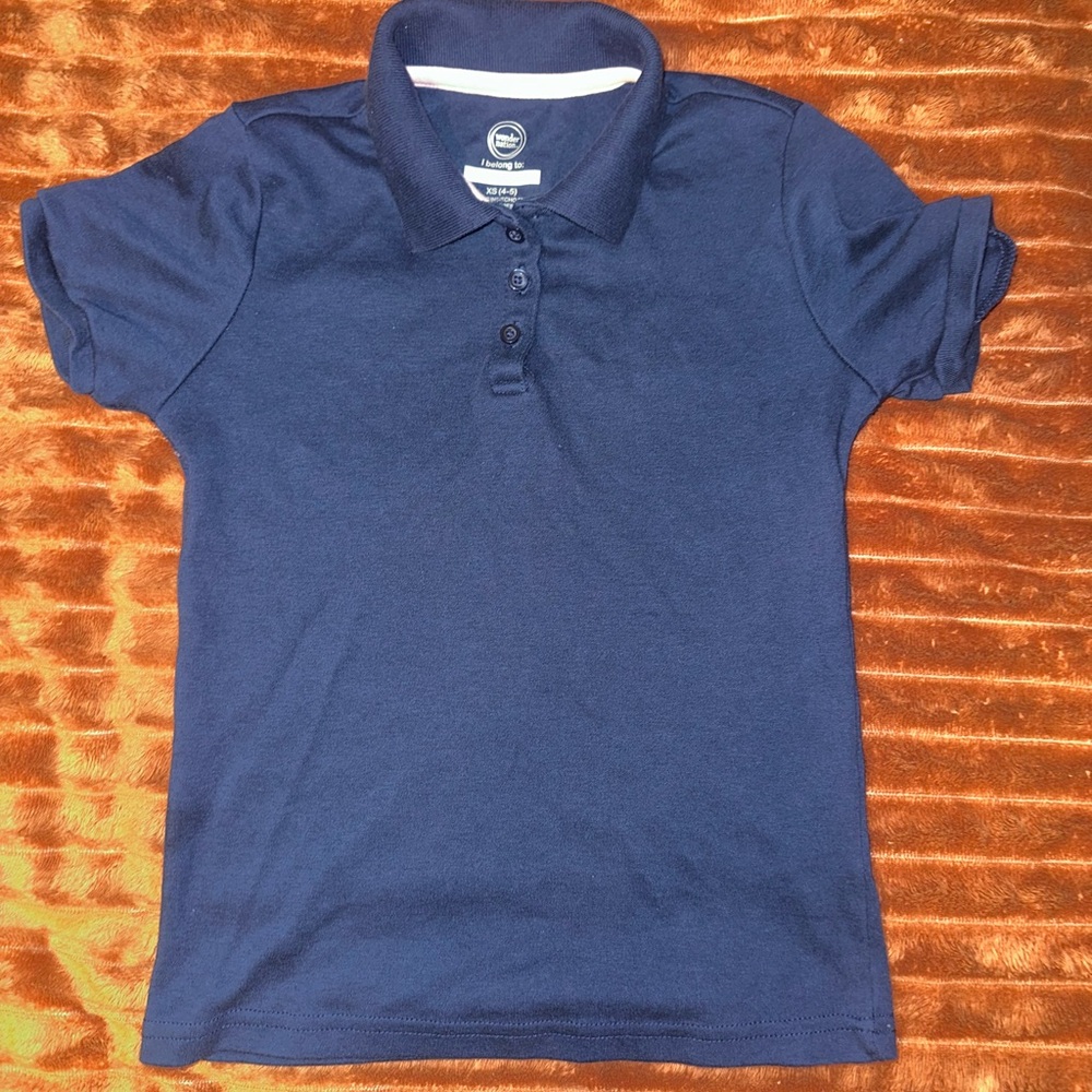 Wonder Nation Navy Kids Polo Shirt